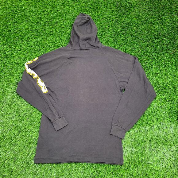 Vintage 80s Clay Co Tigers Shirt Womens 2XS 16x23 Black US - Picture 6 of 11